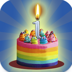 生日蛋糕带蜡烛(Birthday Cake)