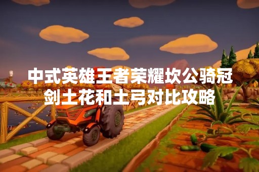 中式英雄王者荣耀坎公骑冠剑土花和土弓对比攻略