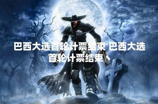 巴西大选首轮计票结束 巴西大选首轮计票结束丶