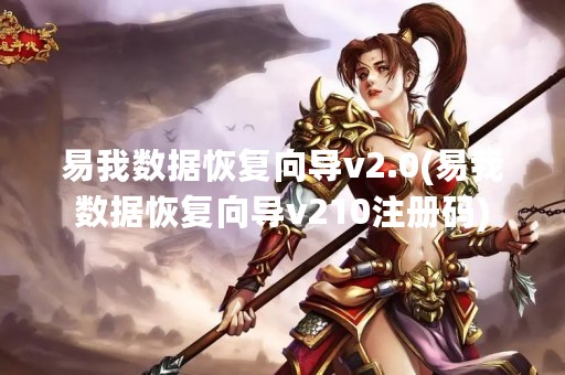 易我数据恢复向导v2.0(易我数据恢复向导v210注册码)