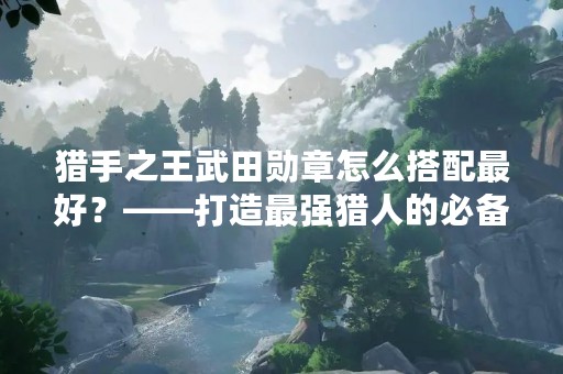猎手之王武田勋章怎么搭配最好？——打造最强猎人的必备装备